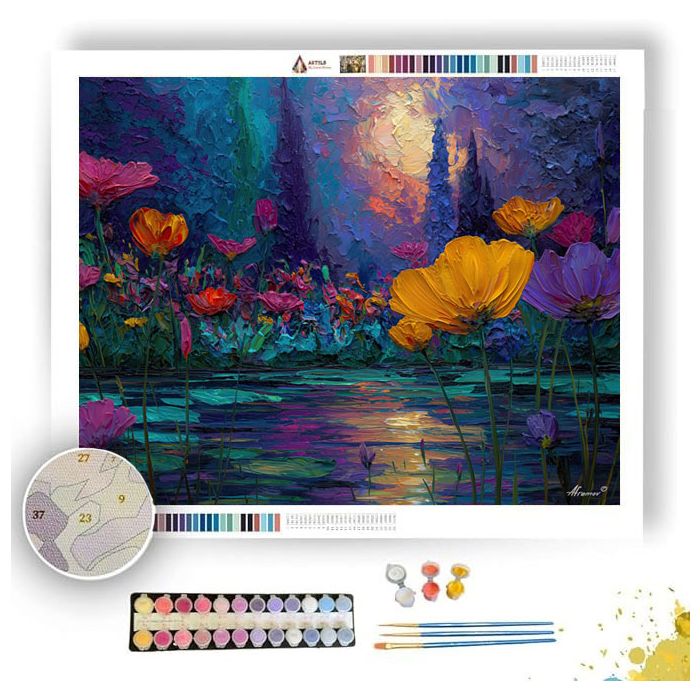 WOVEN SANCTUARY - Paint by Numbers Full Kit