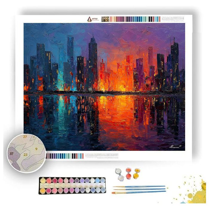 PHANTOM REVERIE - Paint by Numbers Full Kit