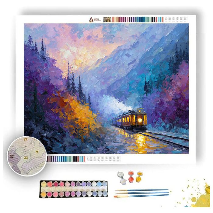 CRYSTALLINE PARADOX - Paint by Numbers Full Kit