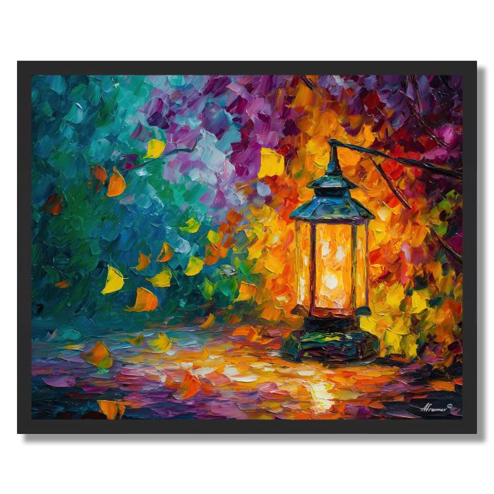 HIDDEN LANTERN - FRAMED