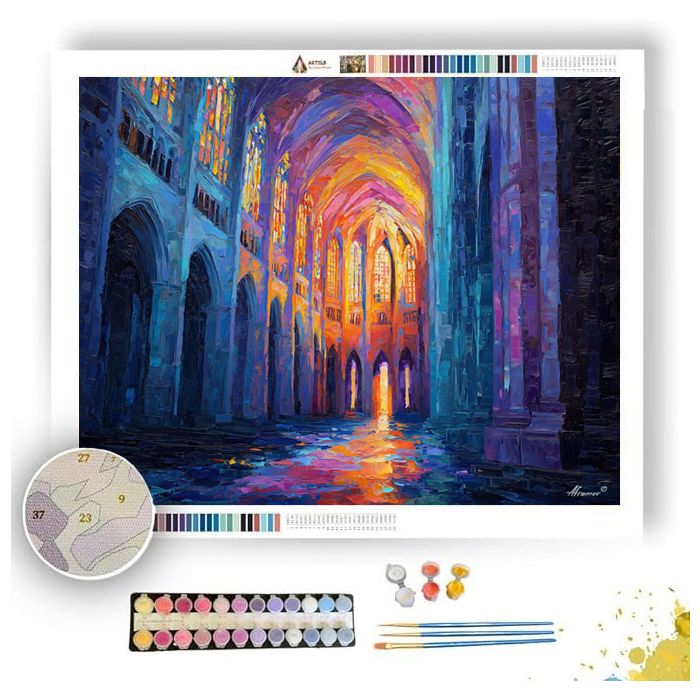 SOLAR CONTOUR - Paint by Numbers Full Kit