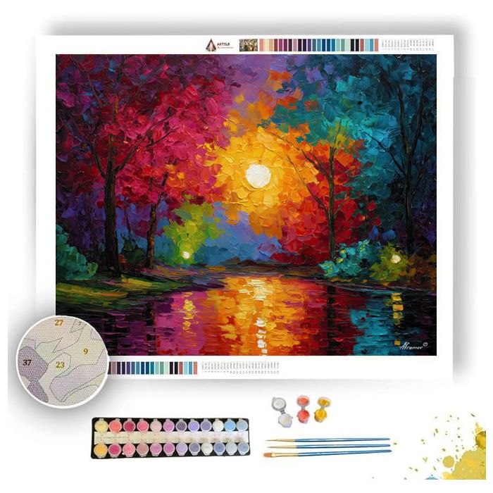 RADIANT EMBER - Paint by Numbers Full Kit