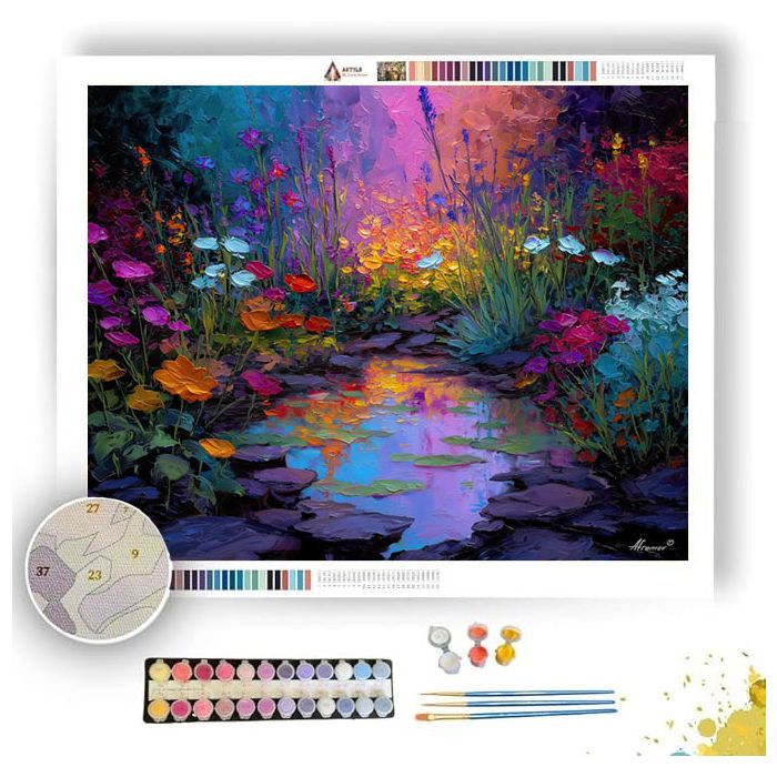 HIDDEN SANCTUARY - Paint by Numbers Full Kit