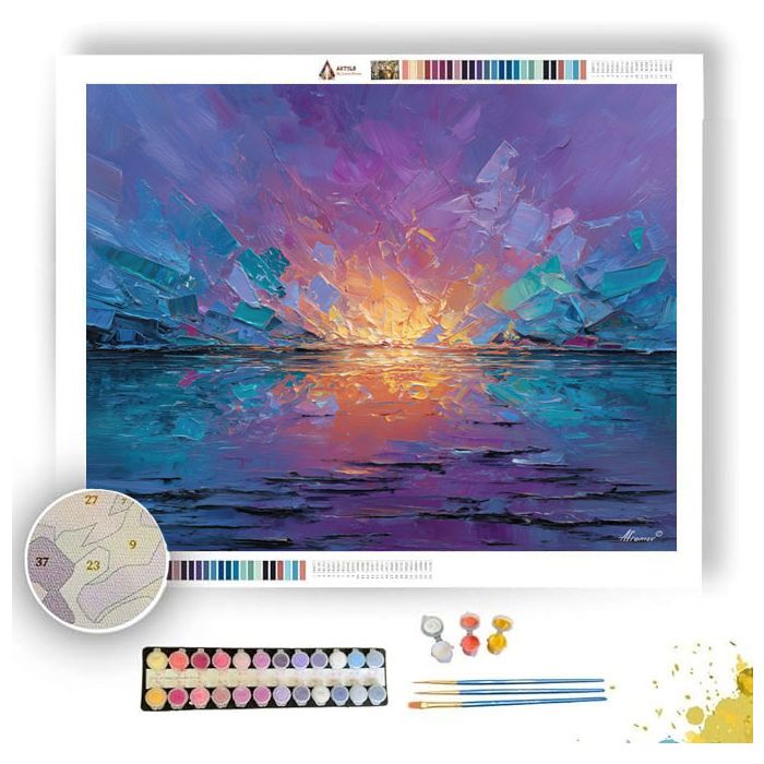 SHATTERED PARADOX - Paint by Numbers Full Kit