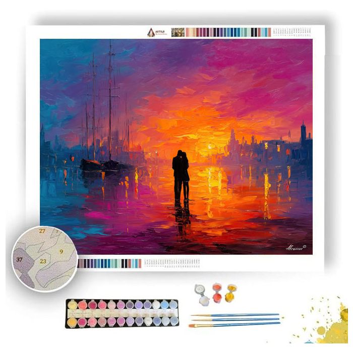 PHANTOM EMBRACE - Paint by Numbers Full Kit