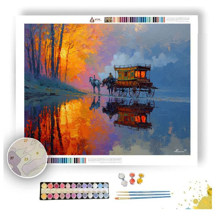 SPECTRAL DRIFT - Paint by Numbers Full Kit