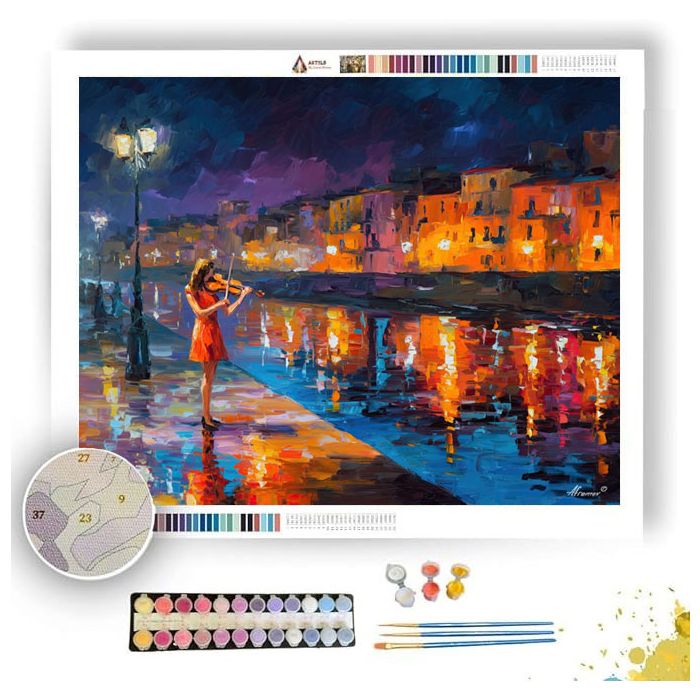 GRANADA VIOLINIST BY THE - Paint by Numbers Full Kit