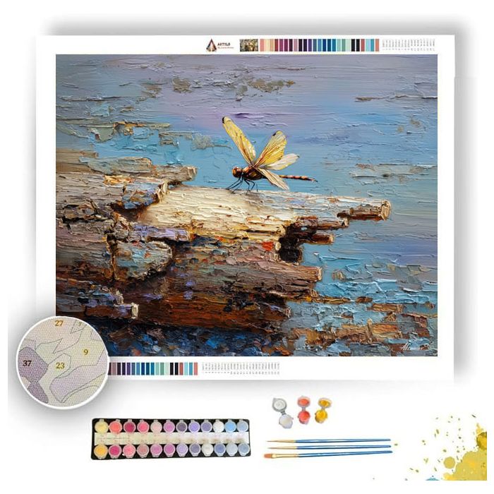 DOCKSIDE HOVER - Paint by Numbers Full Kit