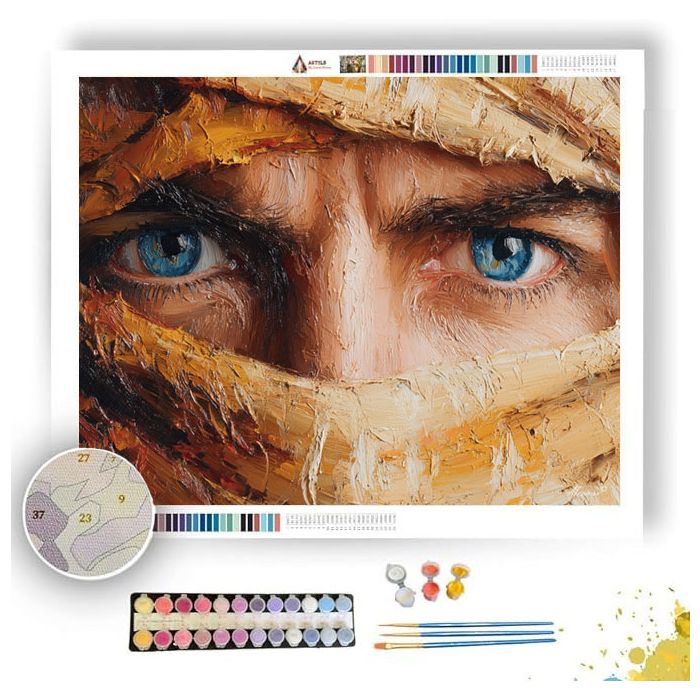 DESERT WIND FOCUS - Paint by Numbers Full Kit