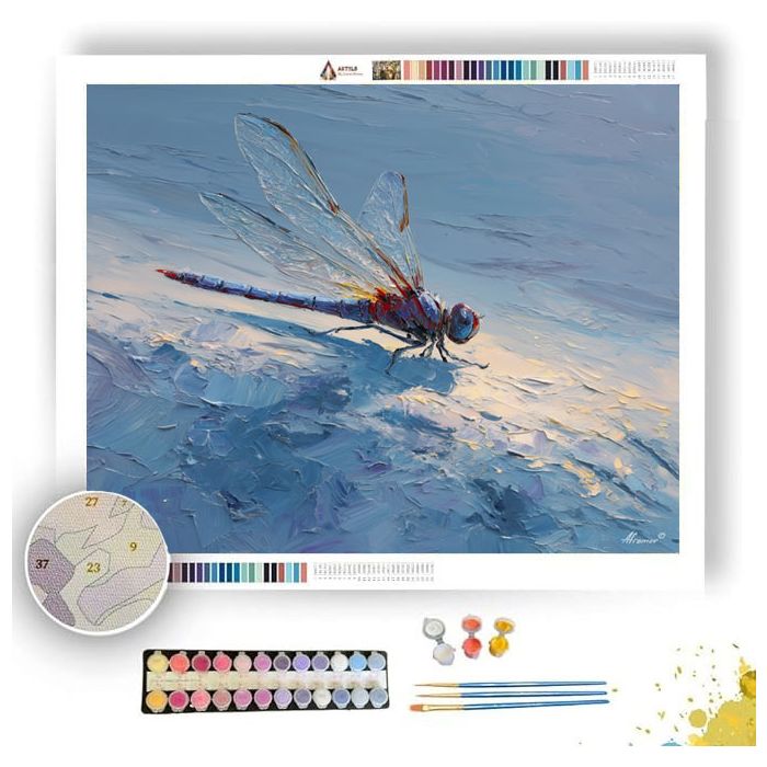 FROZEN EDGE PERCH - Paint by Numbers Full Kit