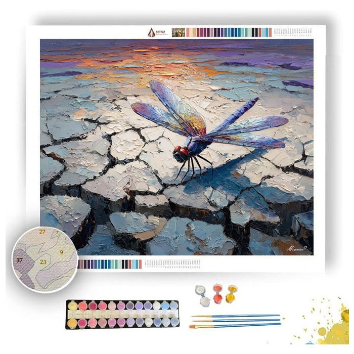 DESERT OASIS FLICKER - Paint by Numbers Full Kit