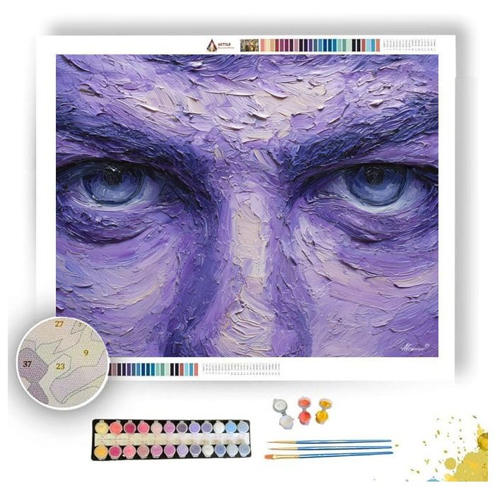 LAVENDER SHADOW VISION - Paint by Numbers Full Kit