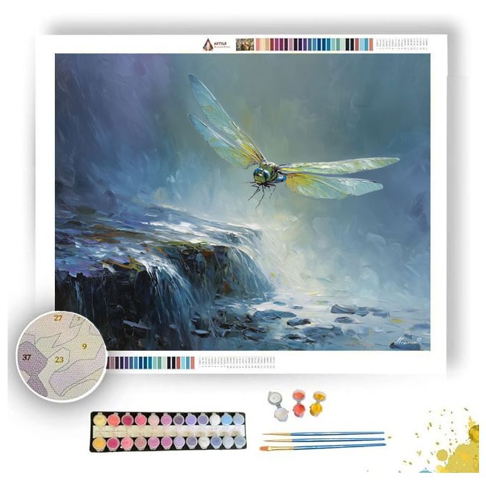 WATERFALL MIST WINGS - Paint by Numbers Full Kit