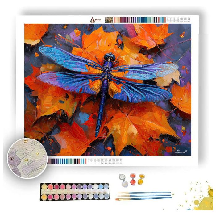 AUTUMN EMBER WINGS - Paint by Numbers Full Kit