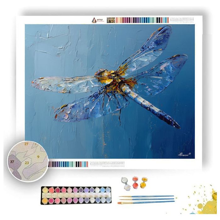 STORMLIGHT DRAGONFLY - Paint by Numbers Full Kit