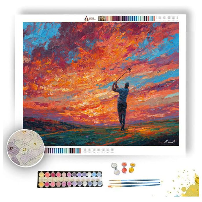 EMBER SKY DRIVE - Paint by Numbers Full Kit