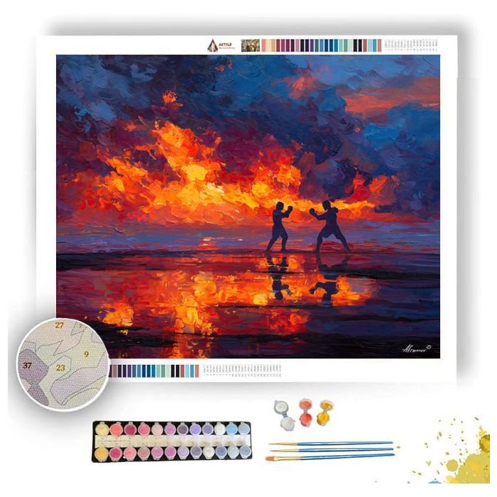 STORM RING REFLECTION - Paint by Numbers Full Kit