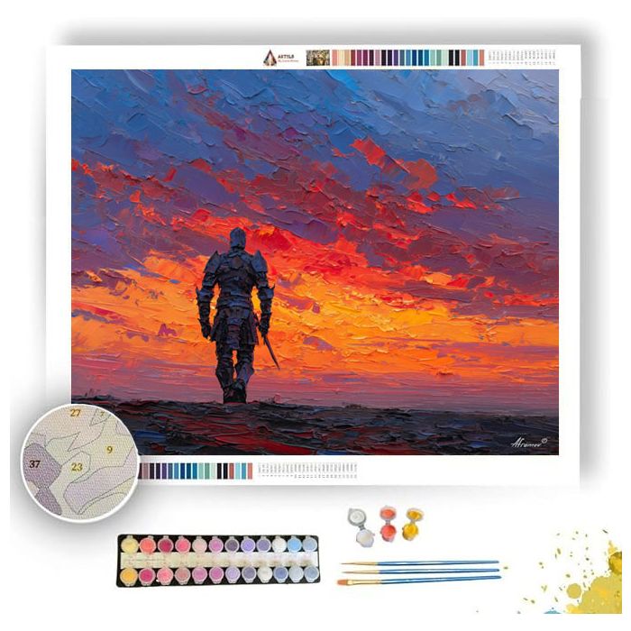FINAL EMBER HORIZON - Paint by Numbers Full Kit