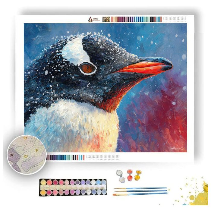 SNOWFLAKE PORTRAIT - Paint by Numbers Full Kit