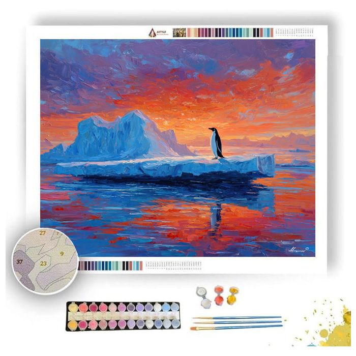ICEFLOE JOURNEY - Paint by Numbers Full Kit