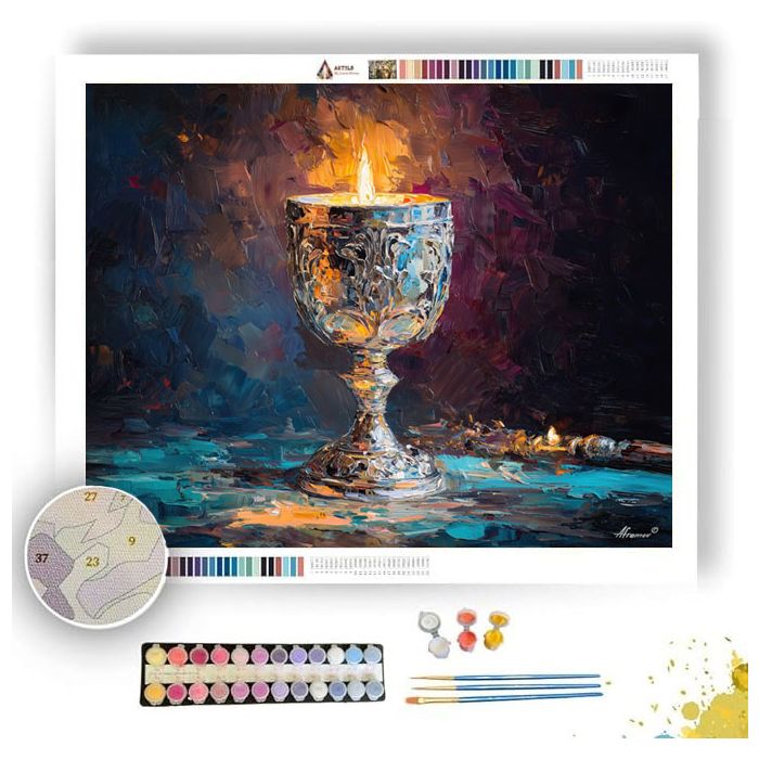 ELIJAH CUP SPOTLIGHT - Paint by Numbers Full Kit