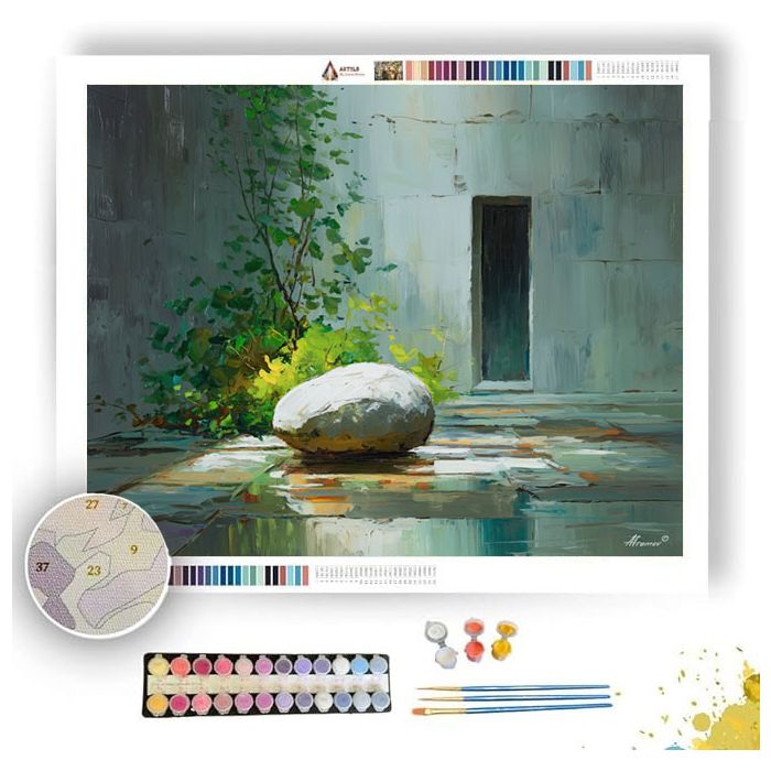 WHERE STONE RESTS - Paint by Numbers Full Kit