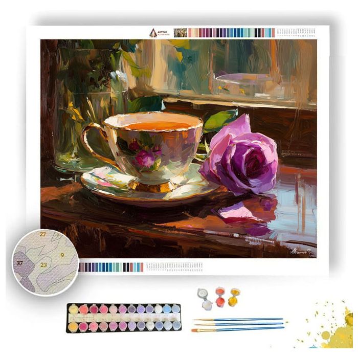 IN WINDOW LIGHT - Paint by Numbers Full Kit