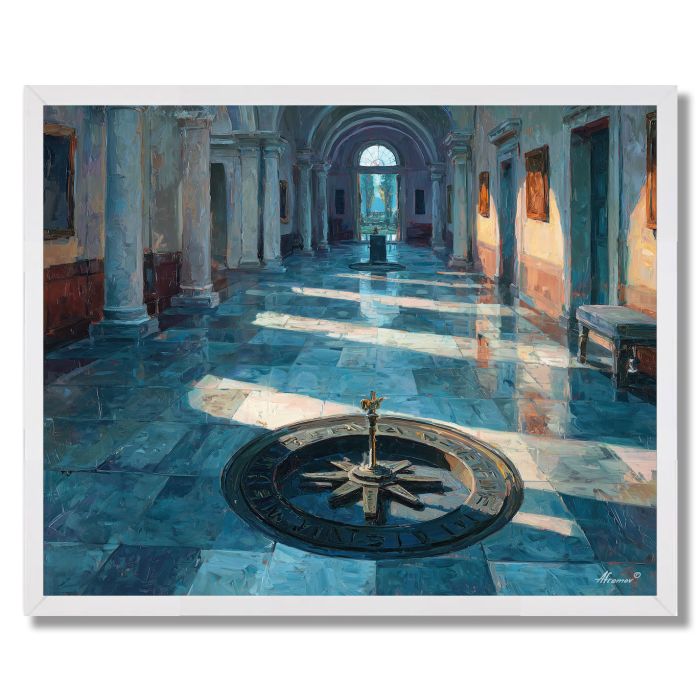 AT THE THE LOGGIA - FRAMED