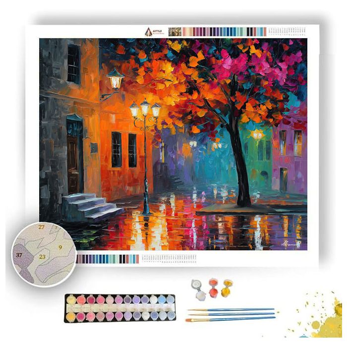 AT TINY DOOR CORNER - Paint by Numbers Full Kit