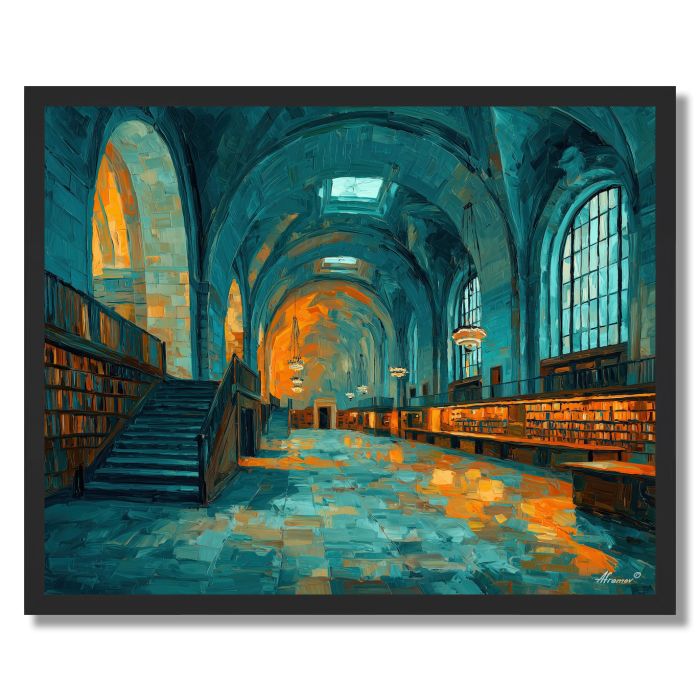 AFTER THE SUBWAY - FRAMED