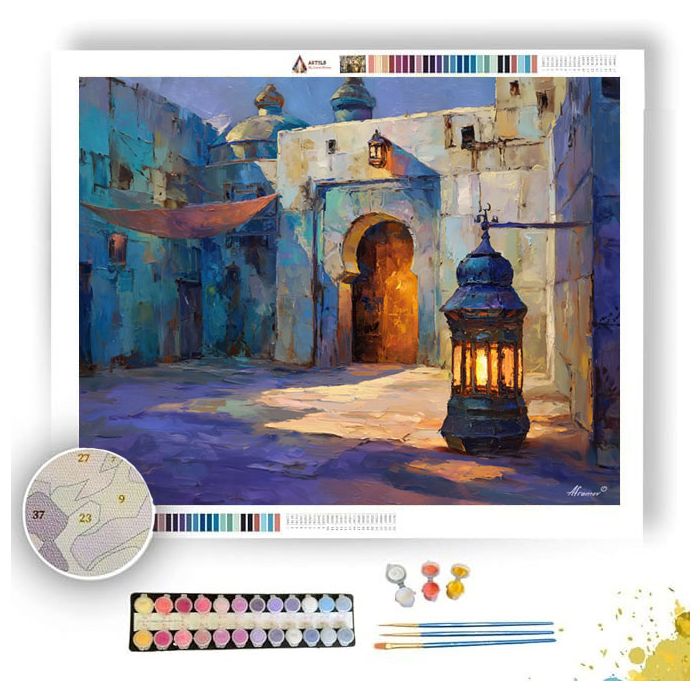 ALONG THE TOMB DOOR - Paint by Numbers Full Kit