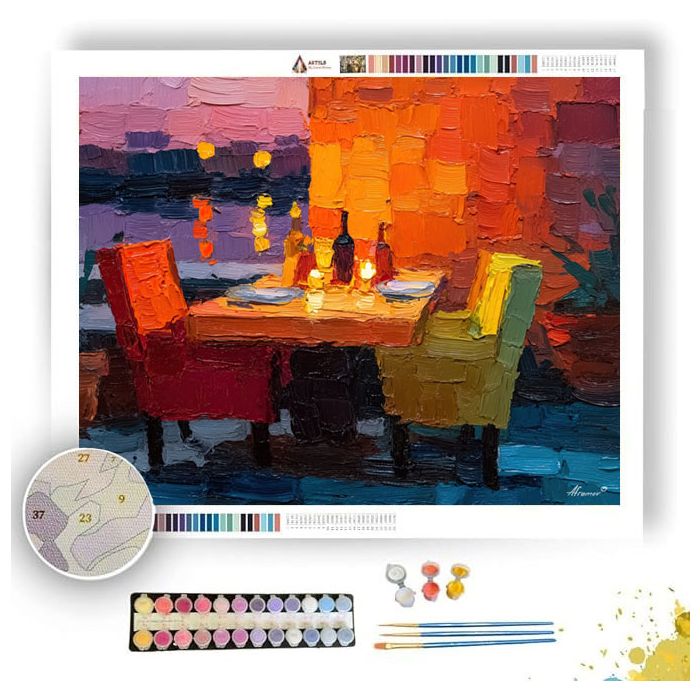 NIGHT LIGHT - Paint by Numbers Full Kit