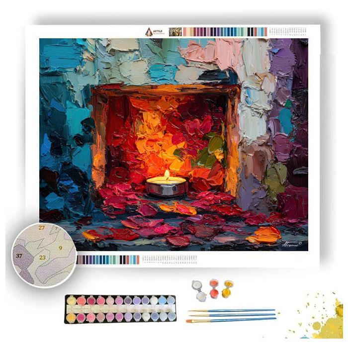 SHRINE GLOW - Paint by Numbers Full Kit