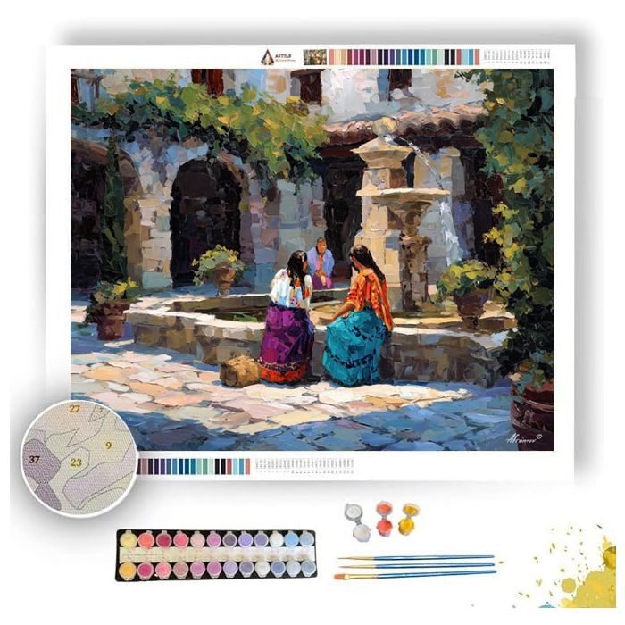 GATHERING STILLNESS - Paint by Numbers Full Kit