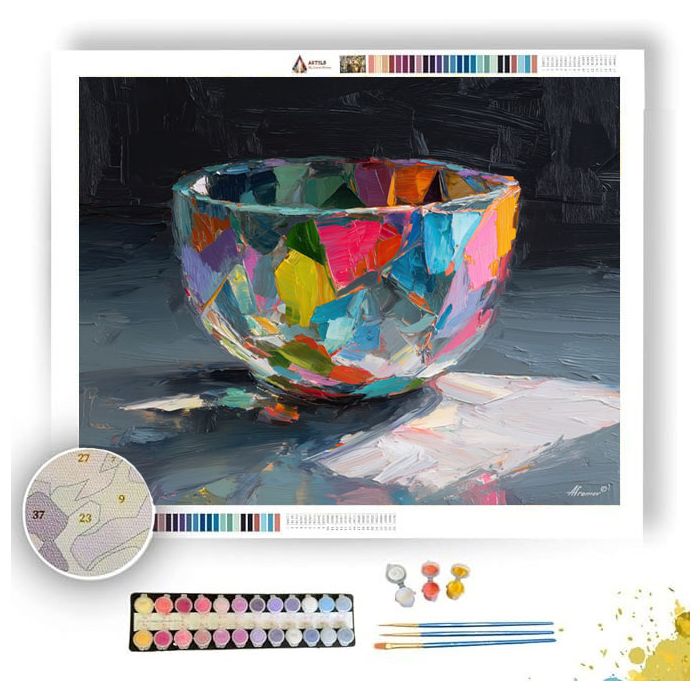 WINDOW NOTE - Paint by Numbers Full Kit