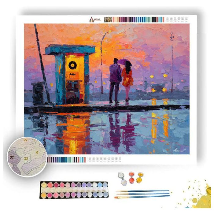 WATER COUPLE - Paint by Numbers Full Kit
