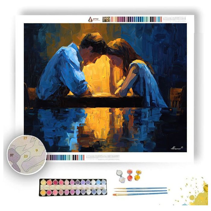 SCENE SPARK - Paint by Numbers Full Kit