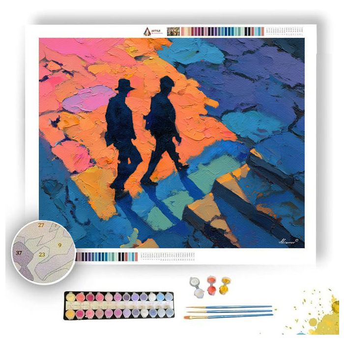 BRASS SHADOWS - Paint by Numbers Full Kit