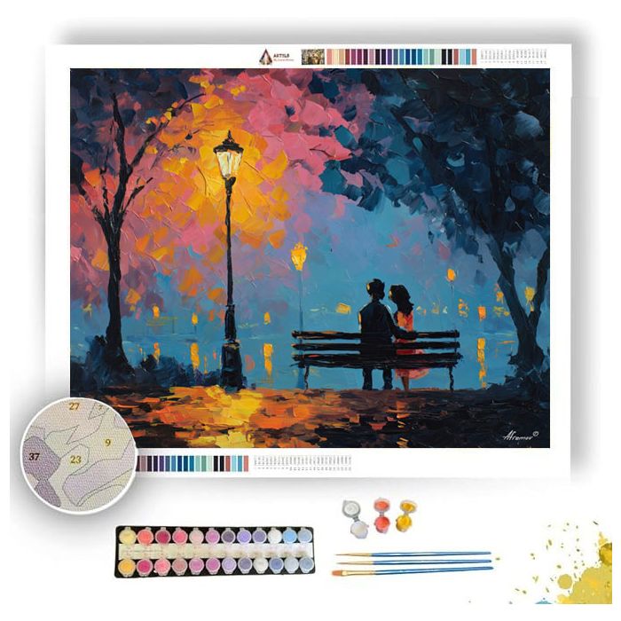 SOFTLY THRESHOLD - Paint by Numbers Full Kit