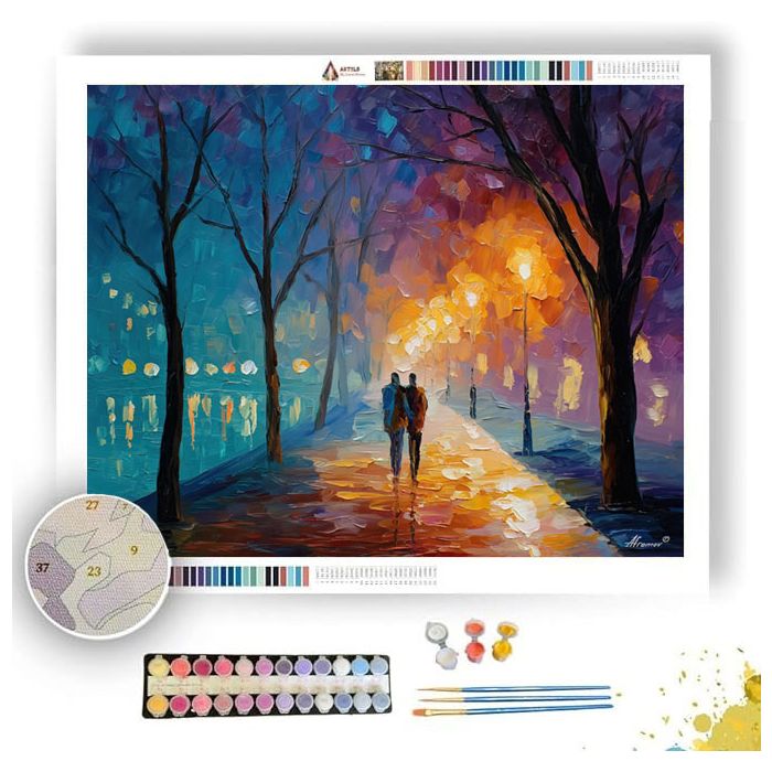 WINDOW MURAL - Paint by Numbers Full Kit