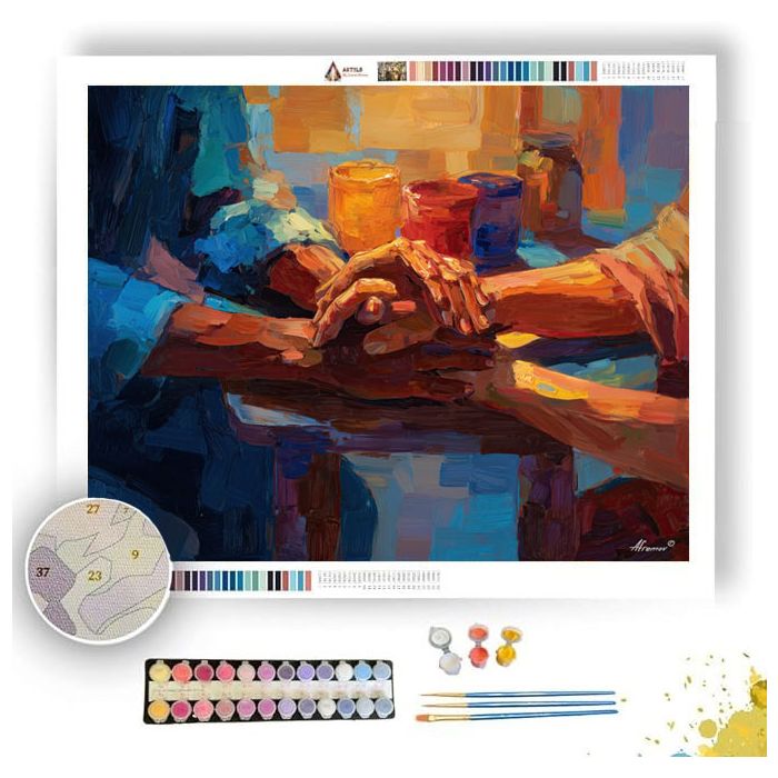 PORCH SAND PASSAGE - Paint by Numbers Full Kit