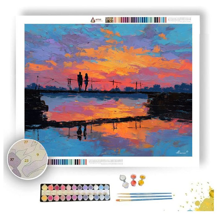 COUPLE RHYTHM - Paint by Numbers Full Kit