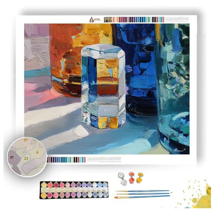 TERRACE DETAIL - Paint by Numbers Full Kit