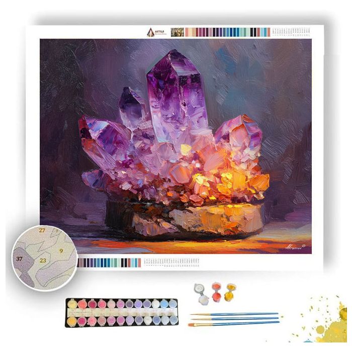 SUNLIT SCENE - Paint by Numbers Full Kit