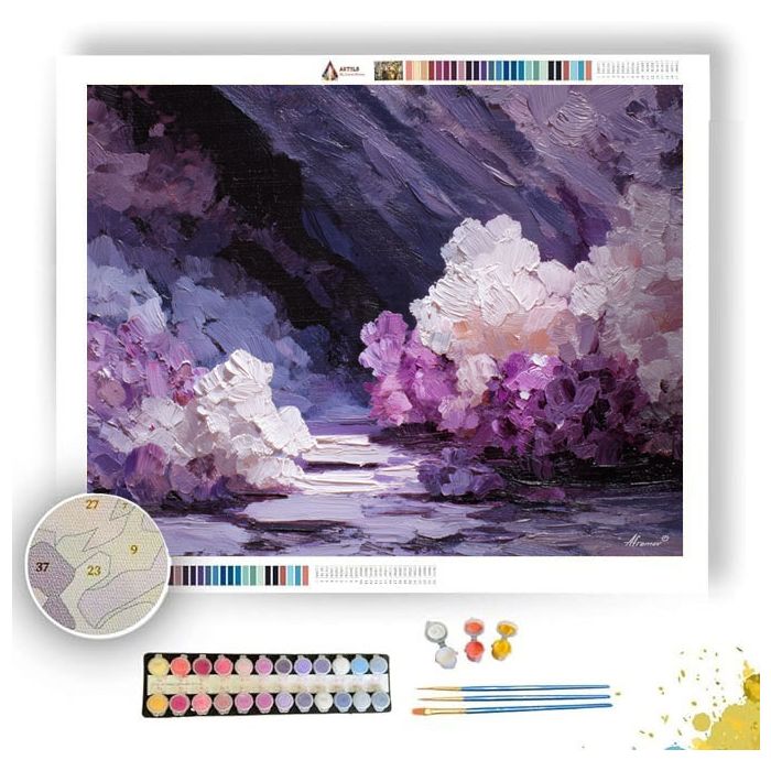 EXHIBIT STUDY SKY - Paint by Numbers Full Kit