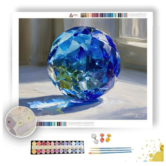 POLISHED COBALT CHORD - Paint by Numbers Full Kit
