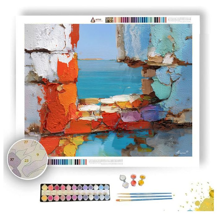 PEACE IRON HOUR - Paint by Numbers Full Kit