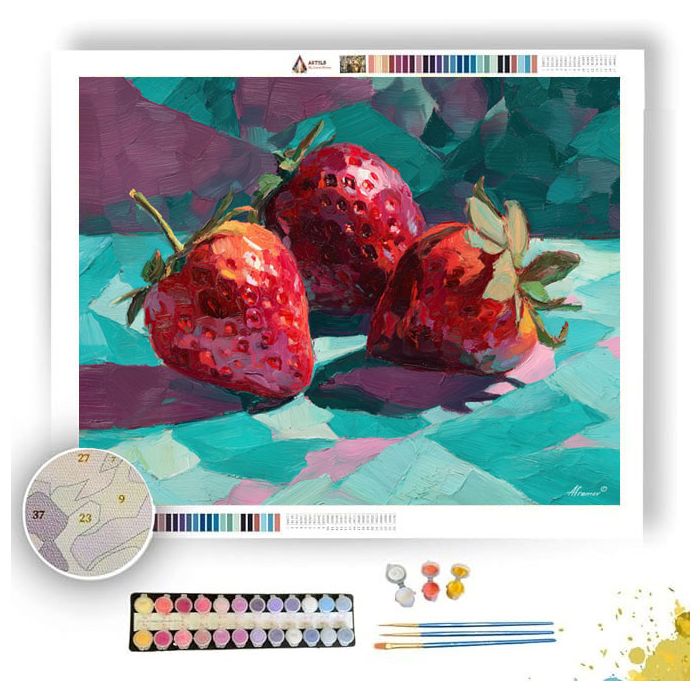 PATTERN STUDY TERRACE - Paint by Numbers Full Kit