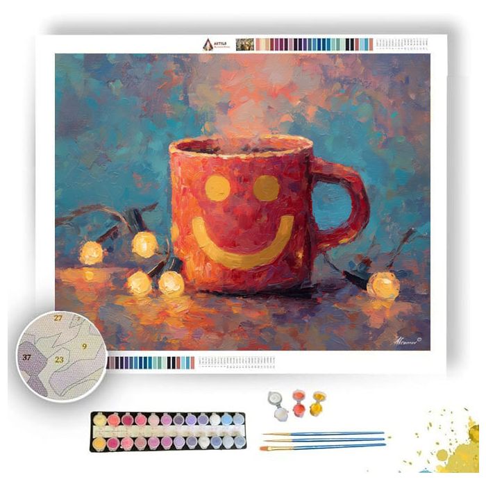 TERRACE SMILEY WATERLINE - Paint by Numbers Full Kit