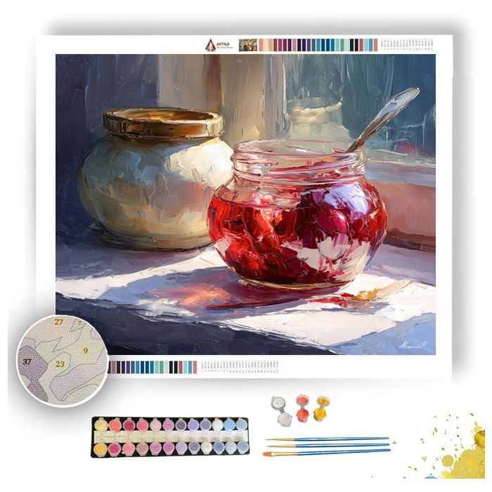 BRASS GLOW - Paint by Numbers Full Kit